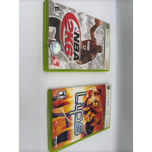 Other - Nba 2K6 - Microsoft Xbox 360 !! Lips Xbox 360 Complete W Manual VGC